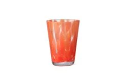 Ferm LIVING Casca Glass -Broste Copenhagen Shop casca glass poppy red2