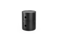 Kartell Componibili Cabinets Recycled Plastic -Broste Copenhagen Shop componibili recycled 2 element black 2