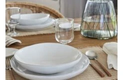 Livia White Dinnerware -Broste Copenhagen Shop costa nova livia lifestyle image 202