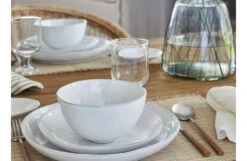 Livia White Soup Bowl 5 Livia White Soup Bowl -Broste Copenhagen Shop costa nova livia lifestyle image 22 2