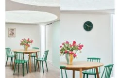 Hay Sobremesa Stripe Vase -Broste Copenhagen Shop cph 25 dia140xh74 beech sobremesa vase l green and yellow