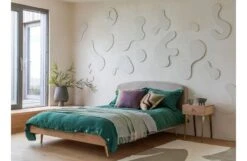 Washed Linen Forest Green Fitted Sheet Super King -Broste Copenhagen Shop crawford 045 1 1 3