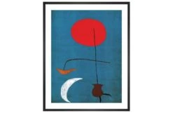 Design For A Tapestry By Joan Miro Framed Print