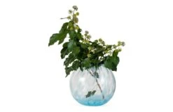 Dapple Round Vase Light Blue Large -Broste Copenhagen Shop dapple round vase 0679