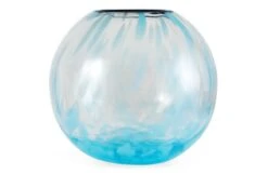 Dapple Round Vase Light Blue Large -Broste Copenhagen Shop dapple round vase 1400x1000 1
