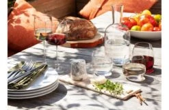 Borough Stemless Wine Glasses Set Of 4