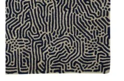 Ecume Rug Blue 200 X 300cm -Broste Copenhagen Shop ecume blue4 1