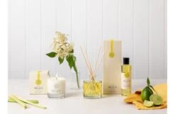 Elderflower & Lime Scented Glass Candle -Broste Copenhagen Shop elderflower and lime fragrance 2