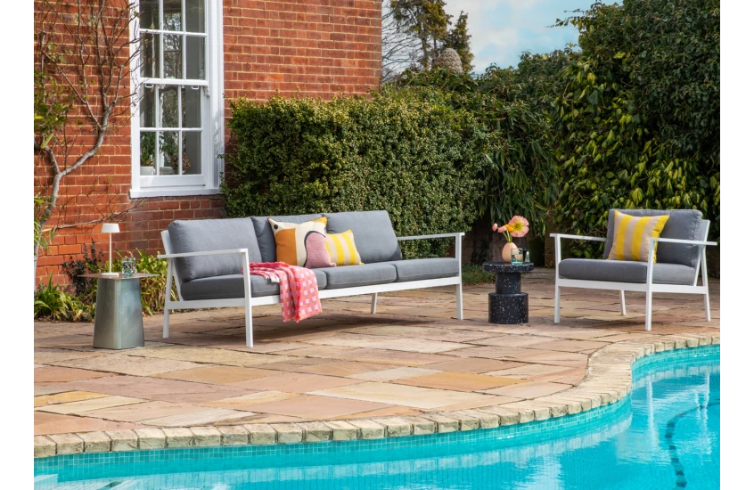 Heal's + LF Markey Cushion Pink Multi 4 Heal's + LF Markey Cushion Pink Multi - Image 4