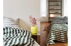 Hay Été Dark Green Pillowcase -Broste Copenhagen Shop ete duvet hite and lavender new order anthracite 02 1 1