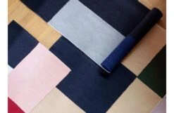 Hay Ethan Cook Flat Works Runner Black/Blue 80 X 250cm -Broste Copenhagen Shop ethan cook flat works family