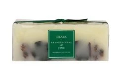 Frankincense & Pine Brick Candle With Botanicals