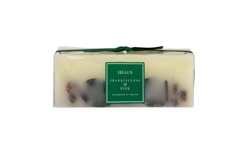 Frankincense & Pine Brick Candle With Botanicals 2 Frankincense & Pine Brick Candle With Botanicals - Image 2