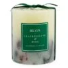 Frankincense & Pine Tall Pillar Candle With Botanicals