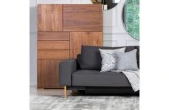 Linie Design Fuller Rug Grey -Broste Copenhagen Shop f u fuller rug grey lifestyle 1