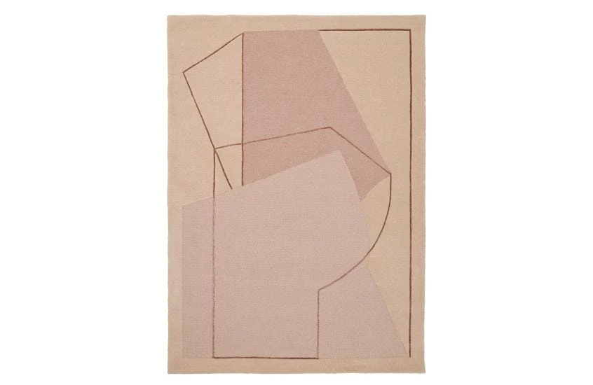 Linie Design Furbo Rug Rose 2 Linie Design Furbo Rug Rose - Image 2