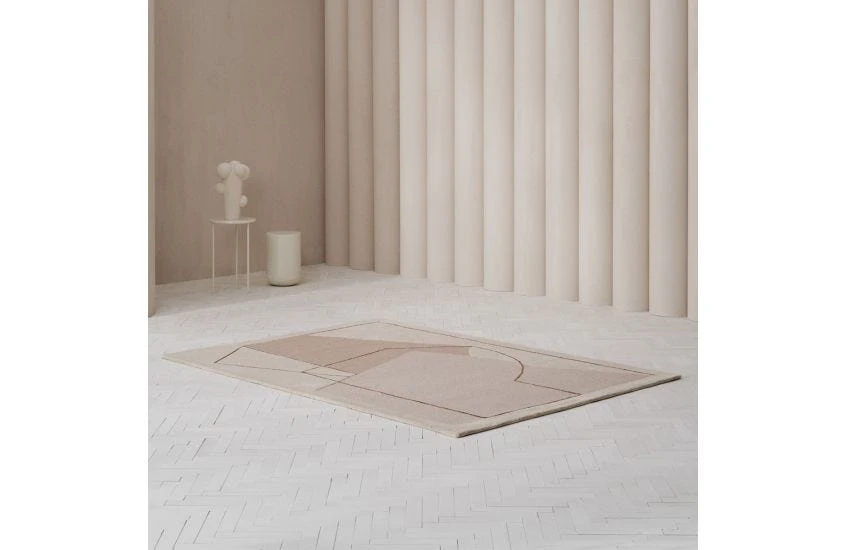 Linie Design Furbo Rug Rose 4 Linie Design Furbo Rug Rose - Image 4