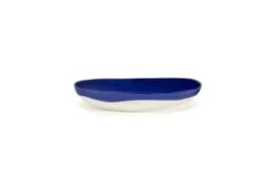Serax Ottolenghi Feast Dots Serving Plate Blue And White Medium -Broste Copenhagen Shop feast dots plate blue and white 3 1