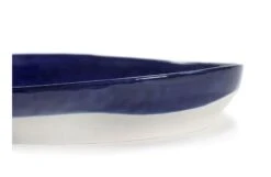 Serax Ottolenghi Feast Dots Serving Plate Blue And White Medium -Broste Copenhagen Shop feast dots plate blue and white 4 1