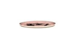 Serax Ottolenghi Feast Delicious Serving Plate Pink And Gold -Broste Copenhagen Shop feast plate pink and gold 3 1