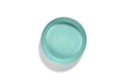 Serax Ottolenghi Feast Swirl Serving Plate Azure And Red Small