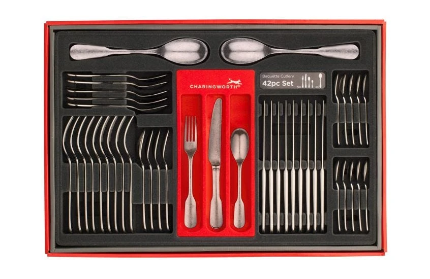 Fiddle Vintage Satin 42 Piece Set 2 Fiddle Vintage Satin 42 Piece Set - Image 2