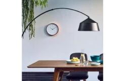 Heal's White & Copper Wall Clock -Broste Copenhagen Shop h e heals white and copper wall clock lifestyle 1