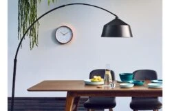 Heal's White & Copper Wall Clock -Broste Copenhagen Shop h e heals white and copper wall clock lifestyle 2