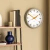 Heal's Grey & Orange Wall Clock