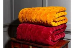 Velvet Quilt Ochre -Broste Copenhagen Shop heal s press show aw18 121