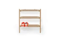 Heel Bar Shoe Tidy - Oak -Broste Copenhagen Shop hello shoe tidy 14x10 1