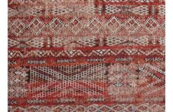 Kilim Rug Fez Red -Broste Copenhagen Shop k i kilim rug fez red close up