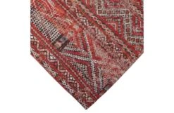 Kilim Rug Fez Red -Broste Copenhagen Shop k i kilim rug fez red corner 2