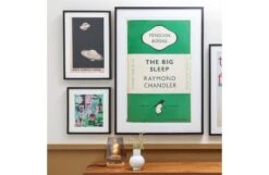 The Big Sleep Book Cover Penguin Books Framed Print -Broste Copenhagen Shop k i king and mcgaw wall art 3