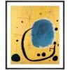 L'Oro Dell'Azzuro By Joan Miro Framed Print