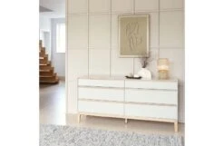 Lars 6 Drawer Chest Wide Cashmere 8 Lars 6 Drawer Chest Wide Cashmere -Broste Copenhagen Shop l a lars 6drawer chest square