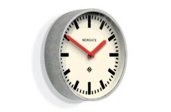Luggage Wall Clock -Broste Copenhagen Shop l u lugg667galr luggage galvanised with red hands skew 1 1