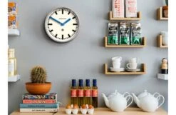 Luggage Wall Clock -Broste Copenhagen Shop l u luggage wall clock blue 3