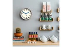 Luggage Wall Clock -Broste Copenhagen Shop l u luggage wall clock blue 4