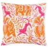 La Jungle Cushion Hot Pink 43 X 43cm