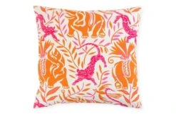 La Jungle Cushion Hot Pink 43 X 43cm