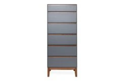 Lars Tallboy 6 Drawer Dresser 11 Lars Tallboy 6 Drawer Dresser -Broste Copenhagen Shop lars tallboy grey front 1