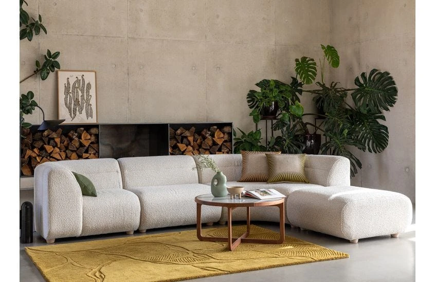 Linie Design Najlu Rug Mustard 2 Linie Design Najlu Rug Mustard - Image 2