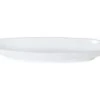 Livia White Oval Platter