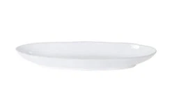 Livia White Oval Platter