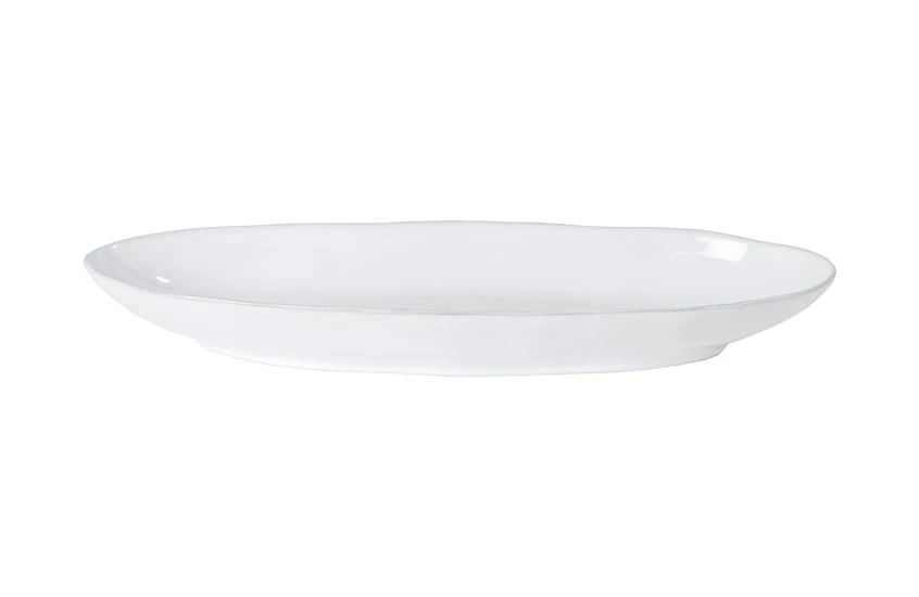 Livia White Oval Platter 1 Livia White Oval Platter