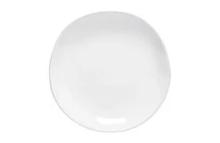 Livia White Salad Plate