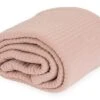 Lule Cotton Linear Quilt Dusky Pink