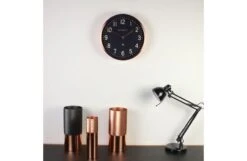 Master Edwards Wall Clock Copper