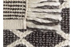 Merge Rug Charcoal -Broste Copenhagen Shop m e merge rug charcoal detail